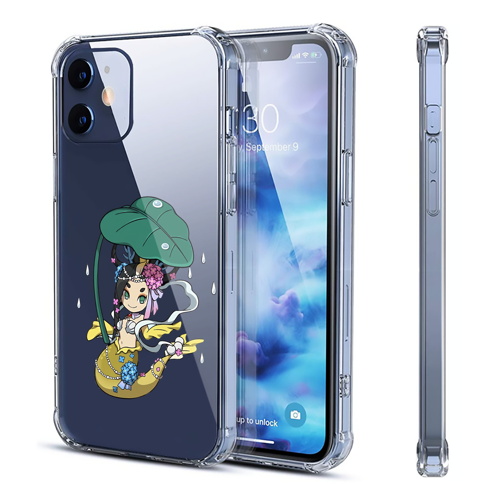 （画像用） 妖怪ウォッチ Yo-kai Watch 【iPhone 12シリーズ対応】透明スマホケース（クリアソフトケース）